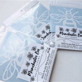 Manchester Bee Stickers Retail Pack Trade Wholesale