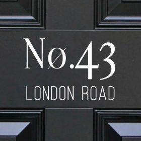 house-sign-numbers 33DR